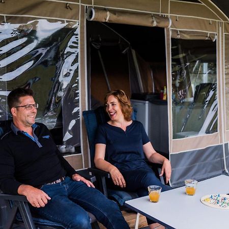 Nice Tent Lodge On A Campsite, Bordering The Forest, Luxembourg At 27 Km Medernach Exteriör bild