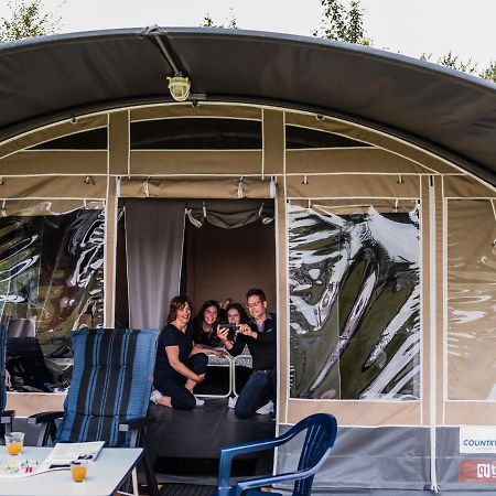 Nice Tent Lodge On A Campsite, Bordering The Forest, Luxembourg At 27 Km Medernach Exteriör bild