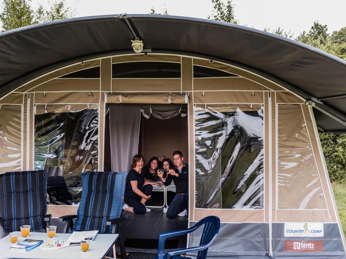 Nice Tent Lodge On A Campsite, Bordering The Forest, Luxembourg At 27 Km Medernach Exteriör bild